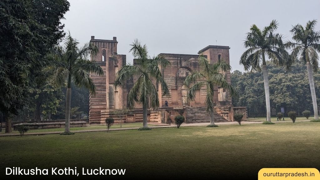 3. Dilkusha Kothi - Best Historical Places for Couples in Lucknow