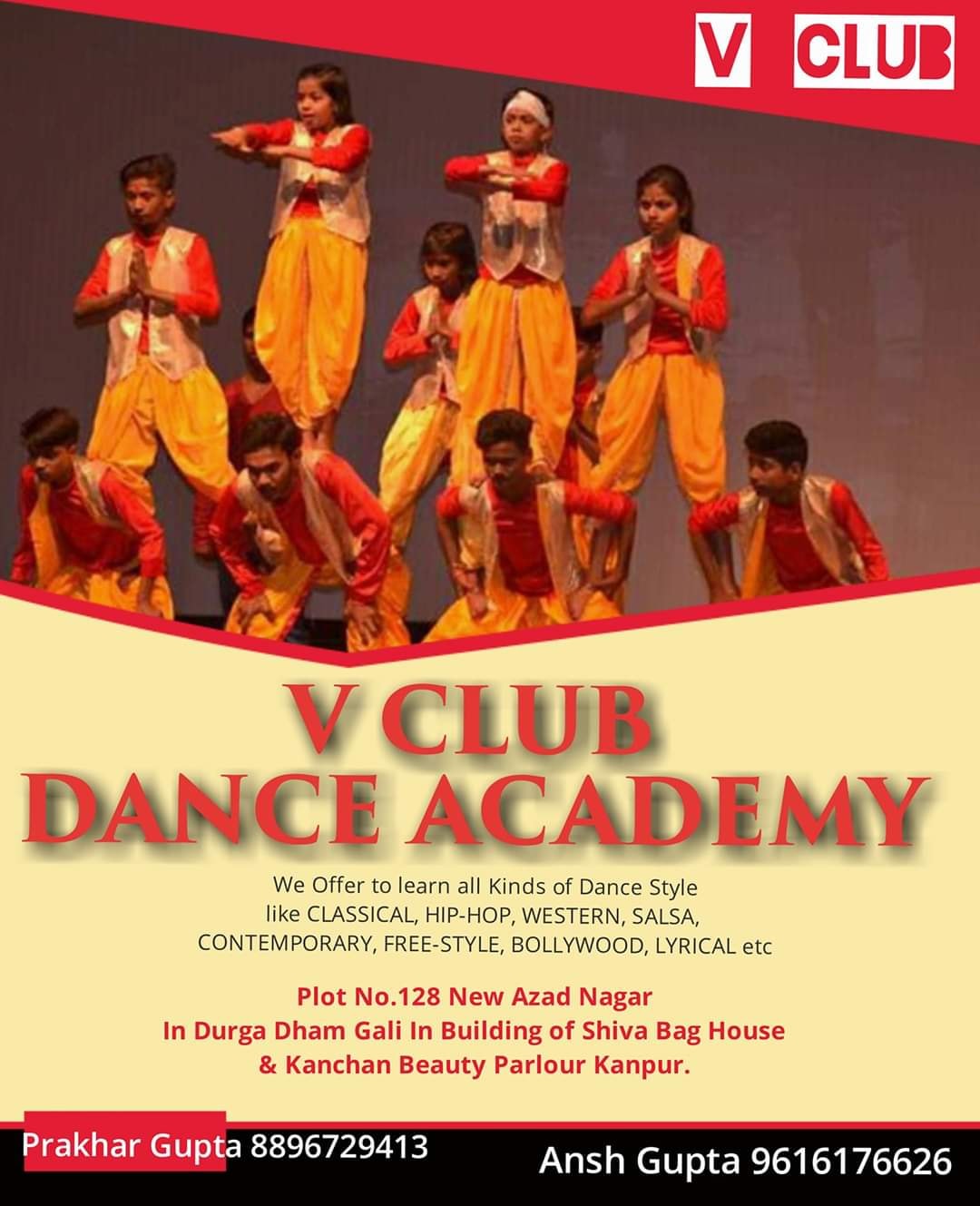 V Club Dance Academy Kanpur