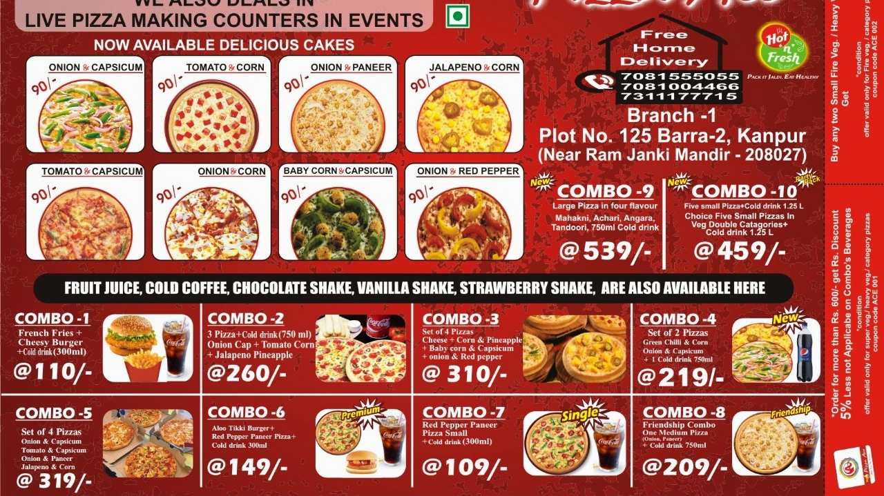 Hot Pizza Ace Kanpur