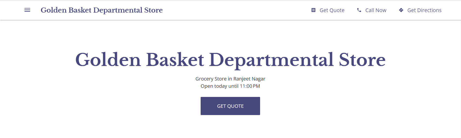 Golden Basket Departmental Store Kanpur