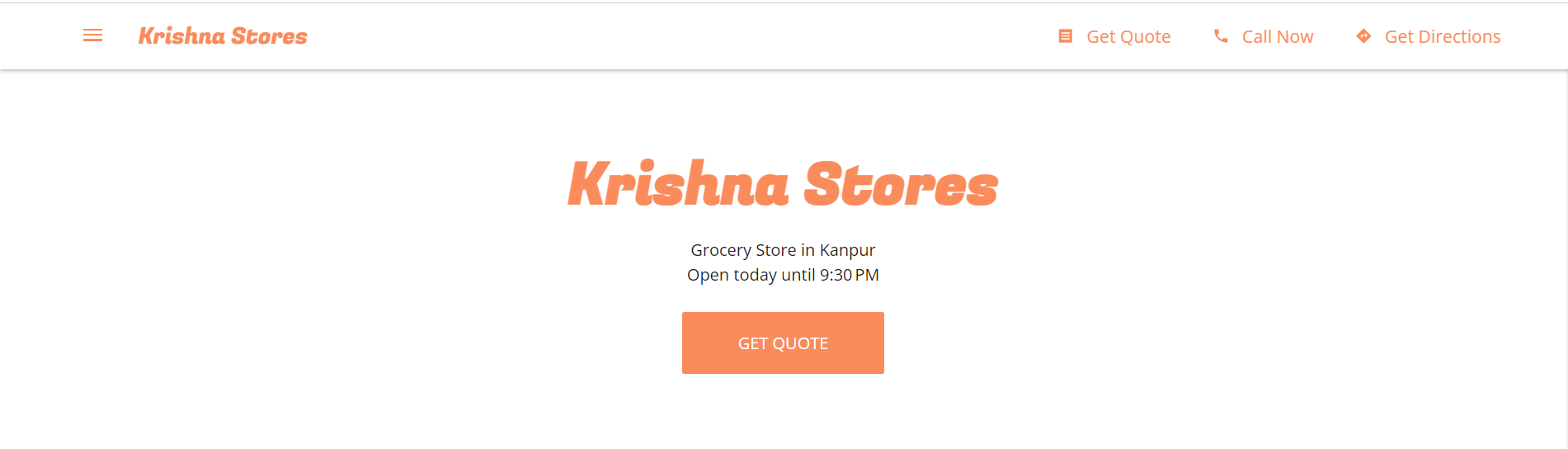 Krishna Stores Kanpur