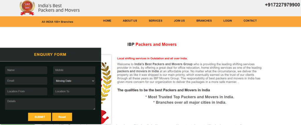 IBP packers and movers